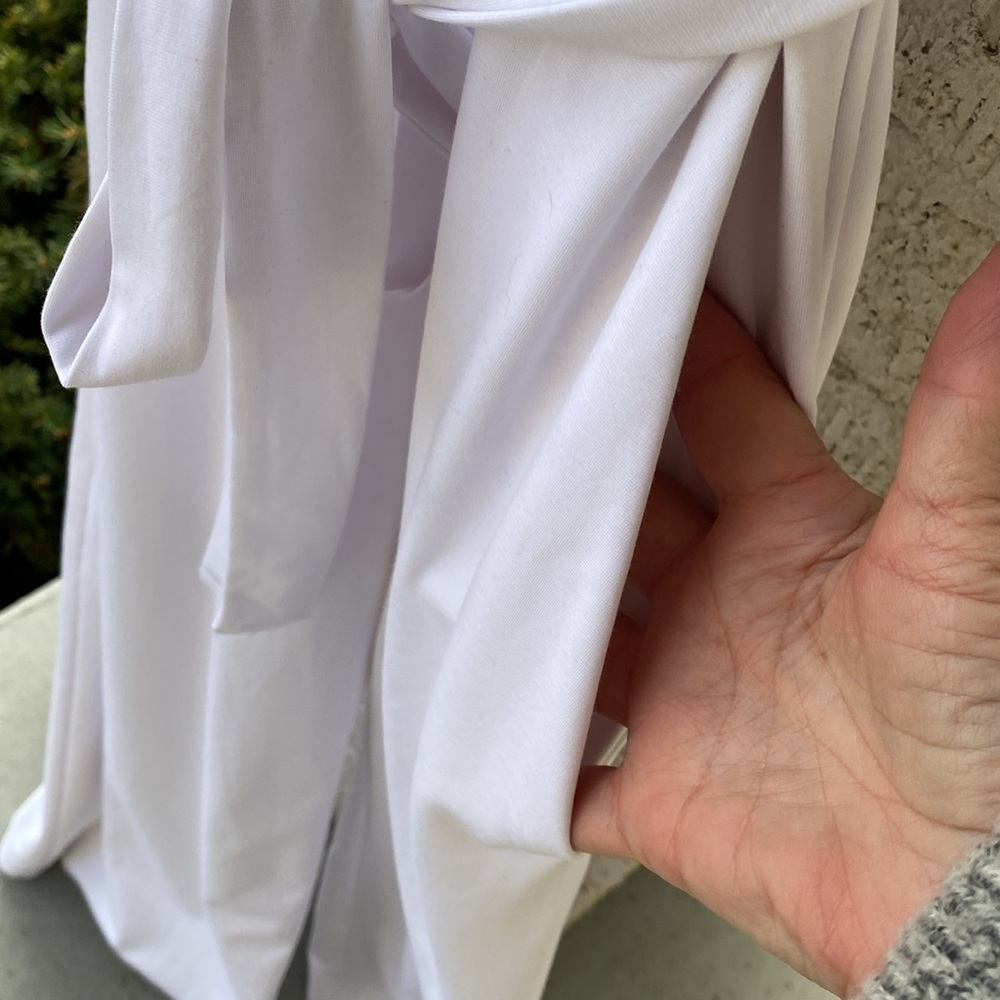 Express true white jumpsuit NWOT Size - Small - Picture 5 of 5